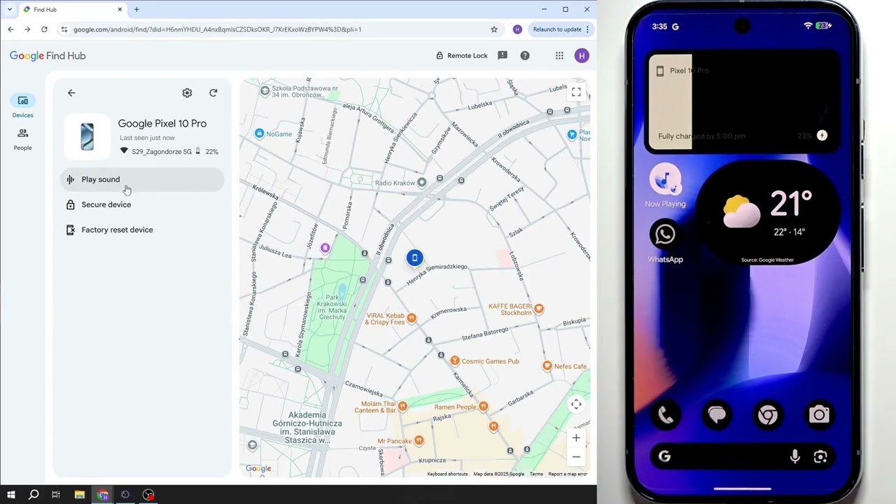 Wie finde ich mein GOOGLE Pixel 10 Pro? Handy orten und sperren mit Find My Device