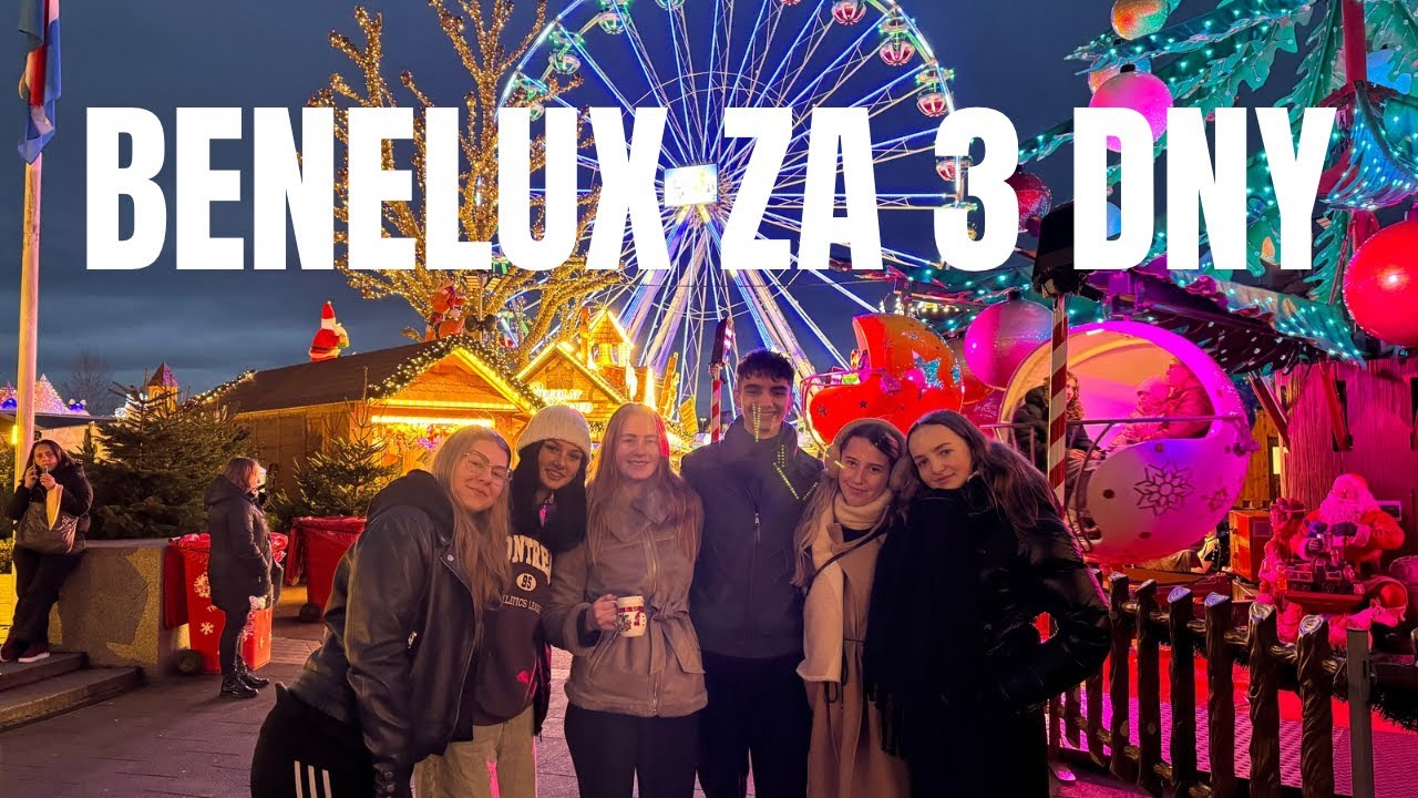 3 ZEMĚ ZA 3 DNY ✈️🧳💸 Benelux 2024 s MD
