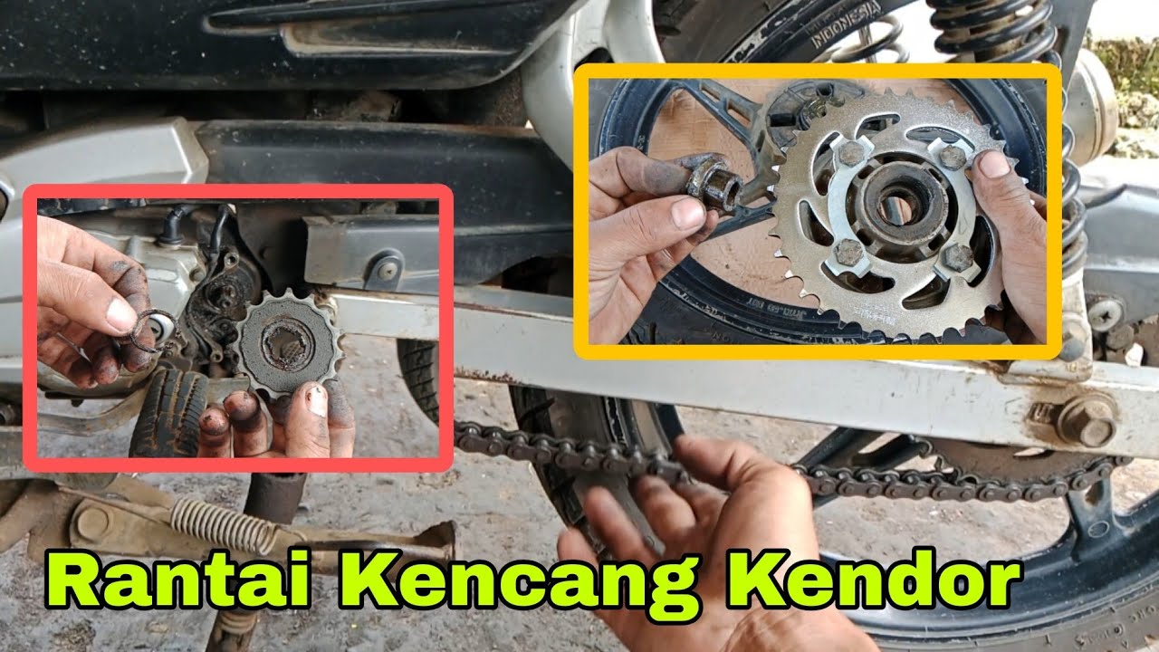  Rantai Kencang Kendor Ganti Gir Set Jupiter Z @asmchannel1505 