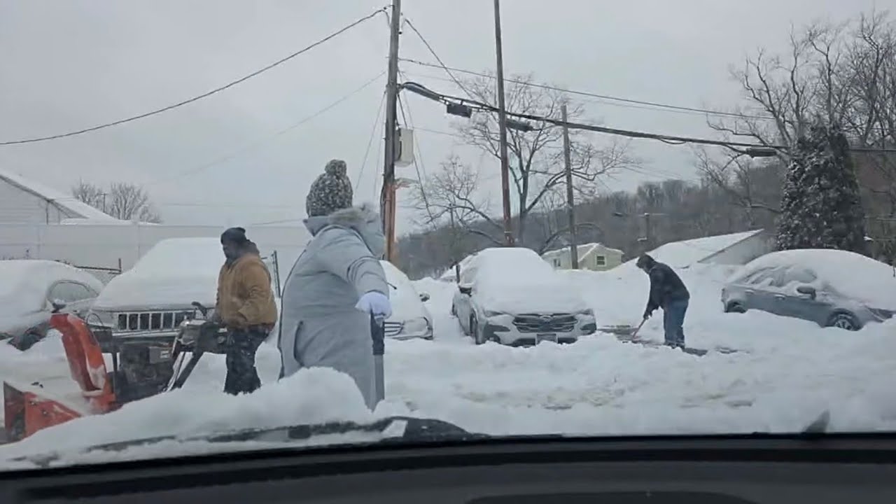 Live Love Laugh-TV is live!  |  After the #snowstorm | Shoveling Snow to get to my Car 