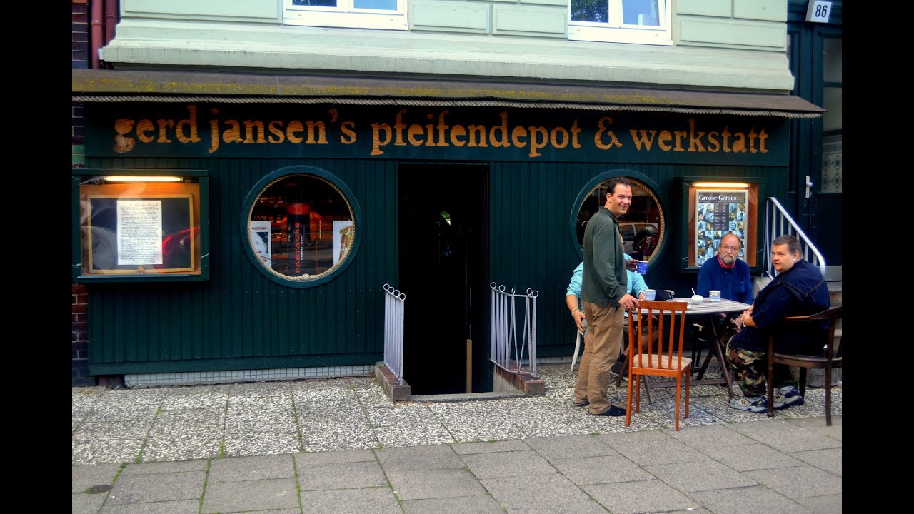 🇩🇪🇺🇸 Pfeife rauchen  |  Gerd Jansen’s Pfeifendepot  |  YTPC in Hamburg  |  15.07.2015  |  07/15/2015