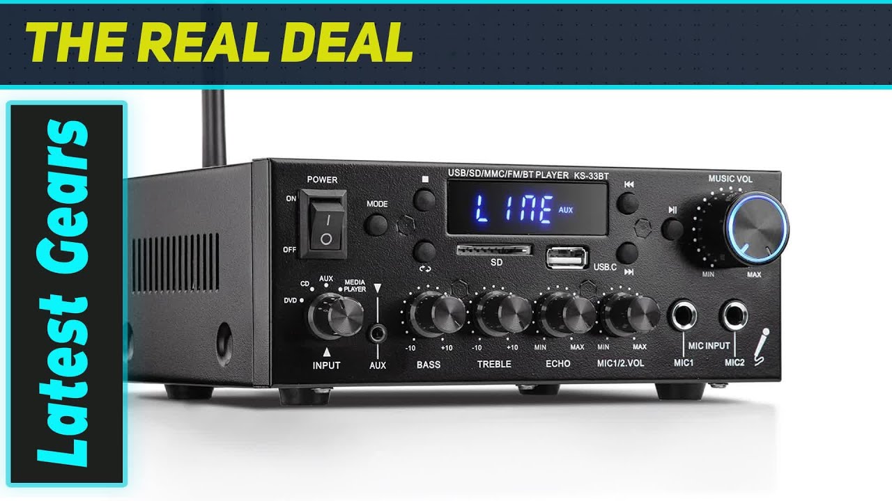 Facmogu KS-33BT: Best Mini Amp for Home Theater & Karaoke?