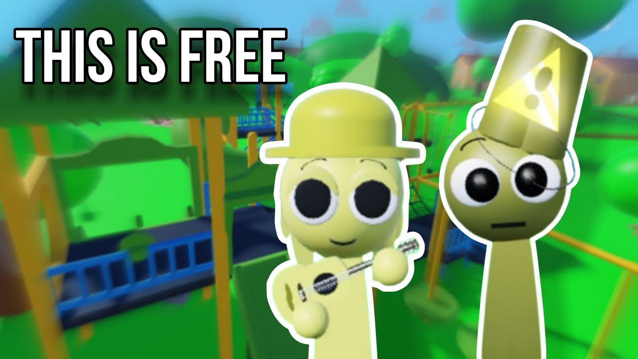 This Is Free Mustard Tunner and Mustard Brud in 3D Sprunki RP and Animations - Roblox