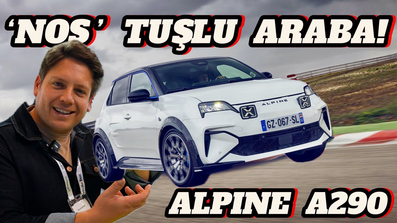 Megane Motorlu Alpine A290 | Clio RS Gibi Elektrikli! w/ @dogankabak