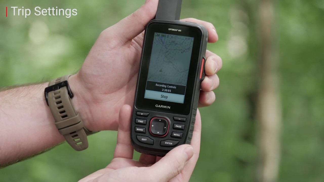 Support: Getting Started with the GPSMAP&reg; 66i