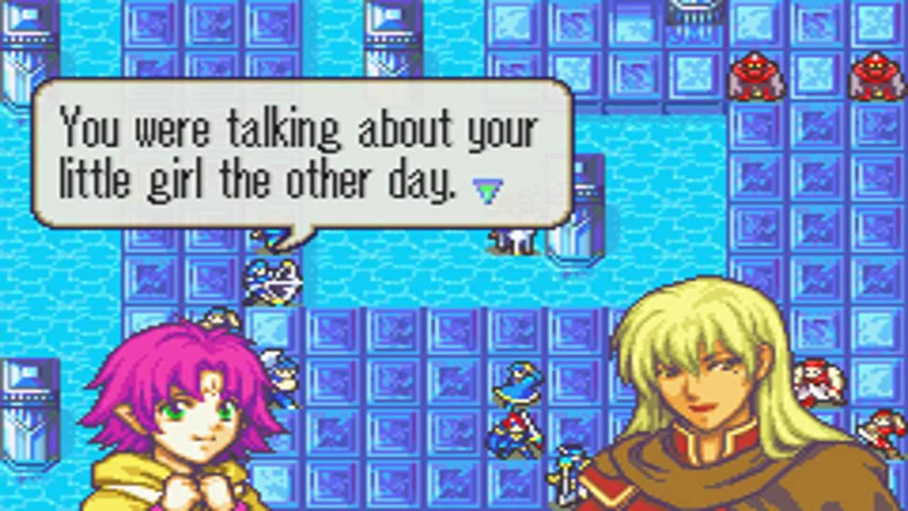Fire Emblem The Sword of Seals: Fa and Igrene Support Conversations