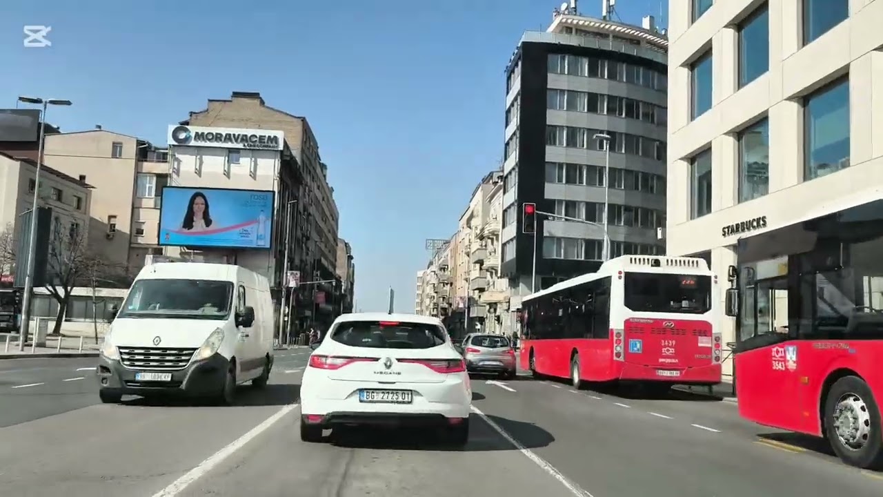 Beogradska vožnja, Vukov spomenik - Pariske komune (NBG), 07.03.2026