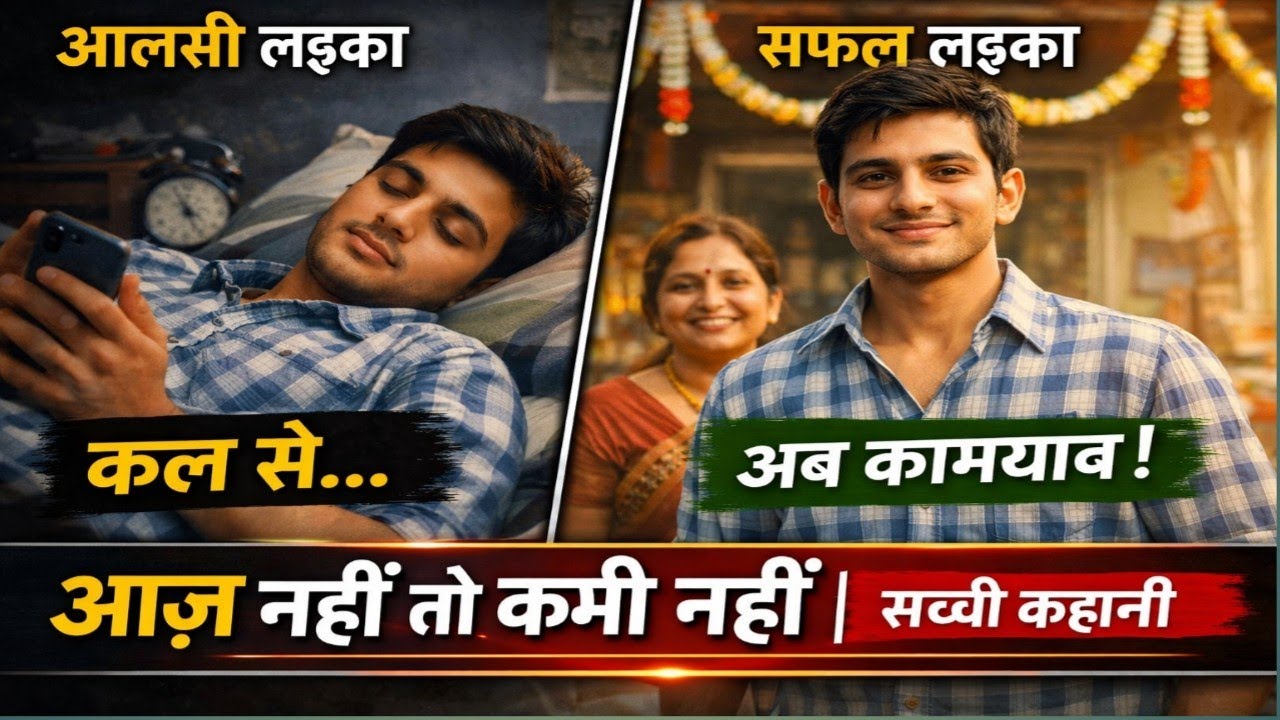 आज नहीं तो कभी नहीं | Motivational Story Hindi #viral #trending #youtubevideo 