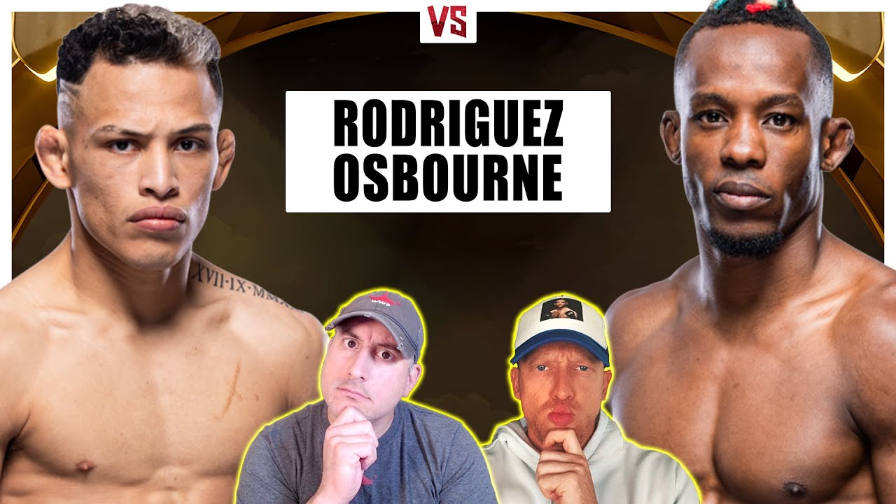 UFC 306: Ronaldo Rodriguez vs. Ode Osbourne Prediction, Bets & DraftKings