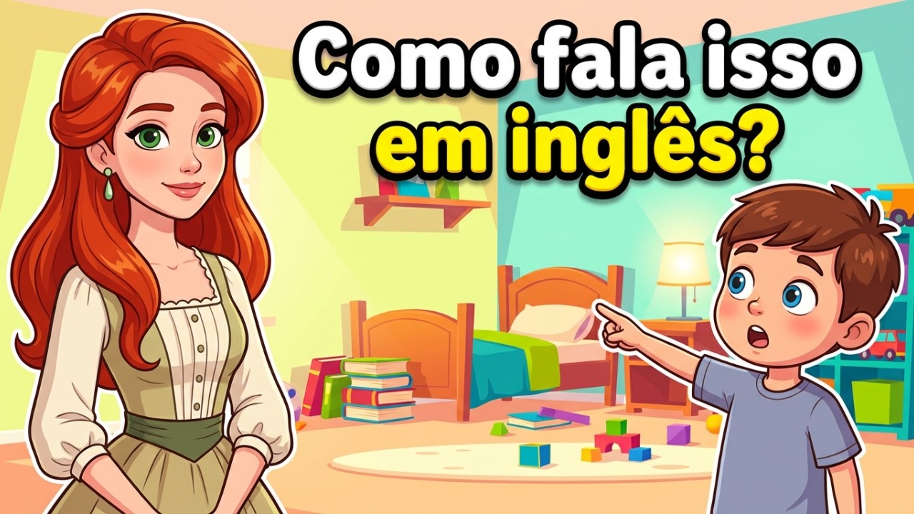 Английский для детей: Предметы интерьера спальни на английском языке | Обучение через игру