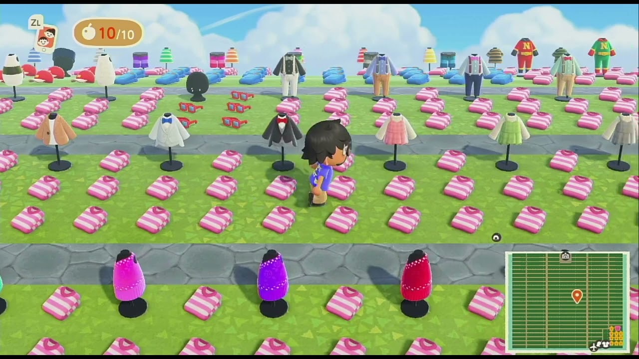 AVOTHREDZ3 (CLOTHES) (TREASURE ISLAND COLLECTION) ANIMAL CROSSING NEW HORIZONS