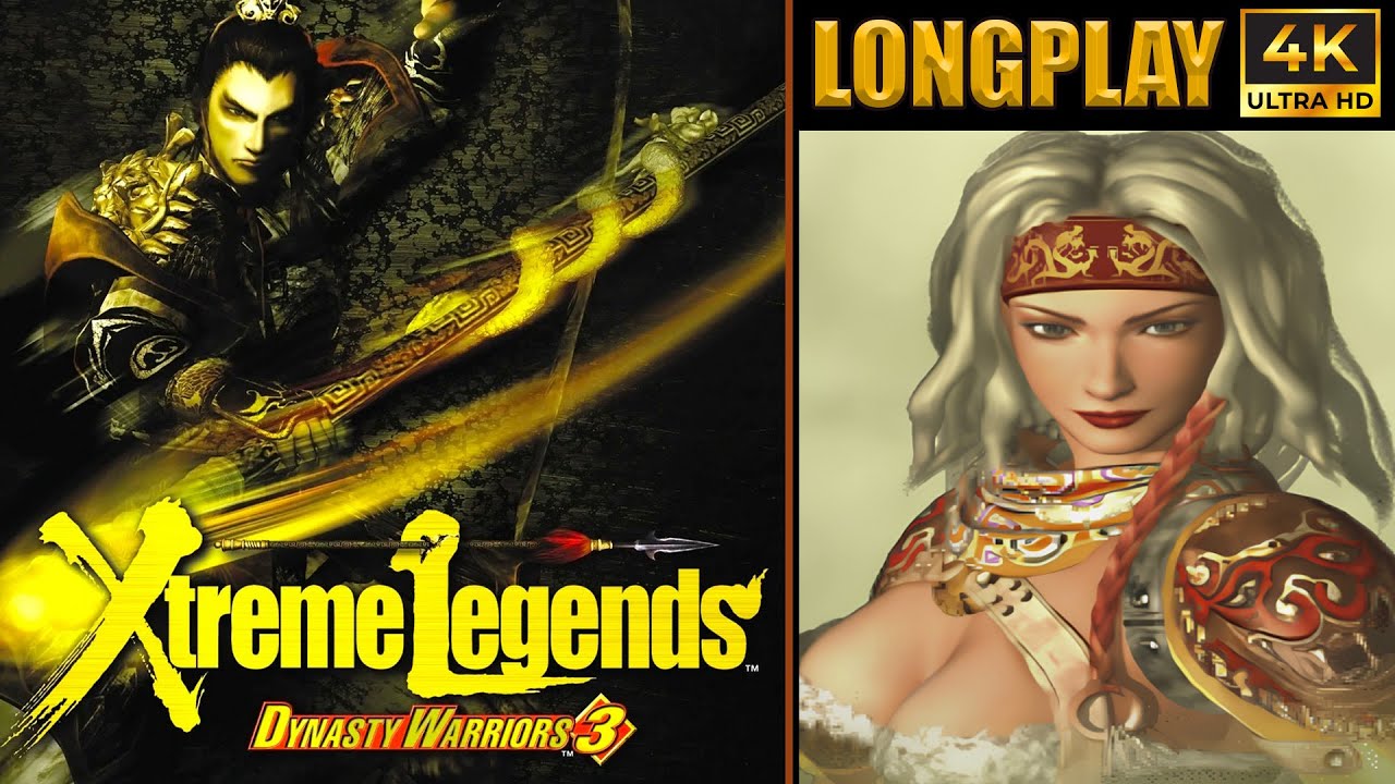Dynasty Warriors 3 Xtreme Legends Longplay | Zhu Rong - Full Walkthrough | No Commentary PS2 4K