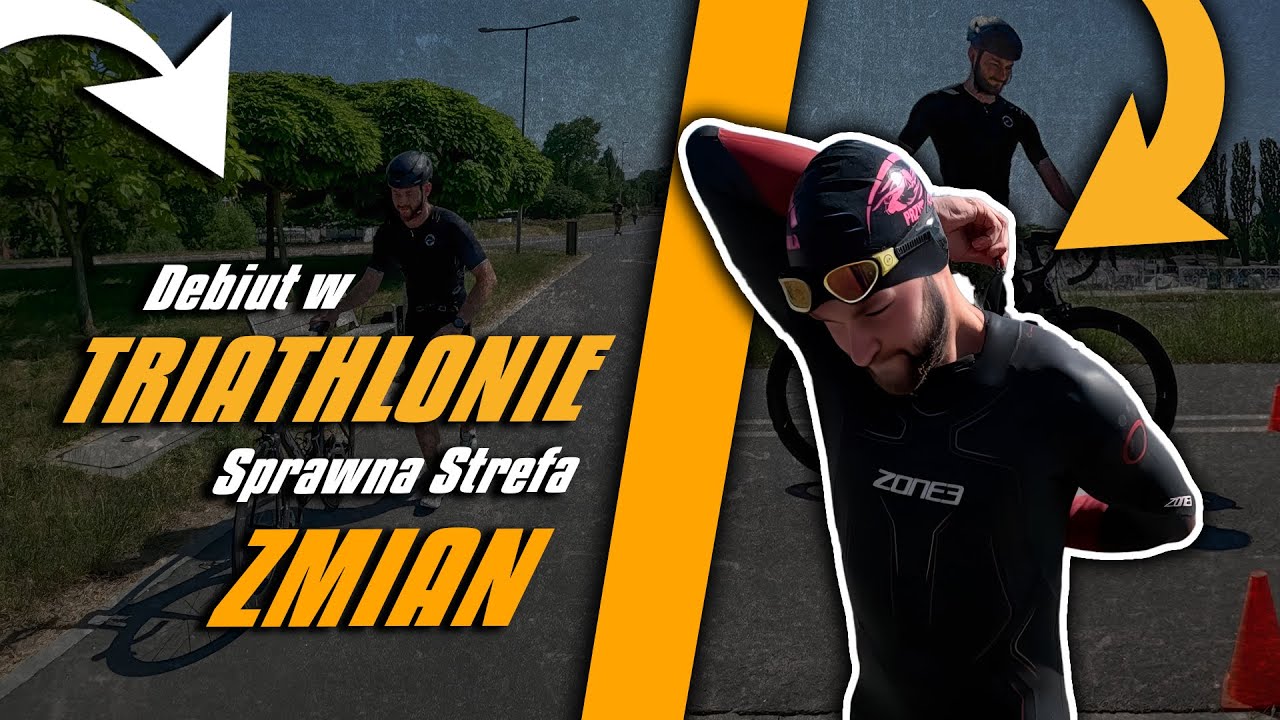 Debiut w TRIATHLONIE Sprawna Strefa Zmian