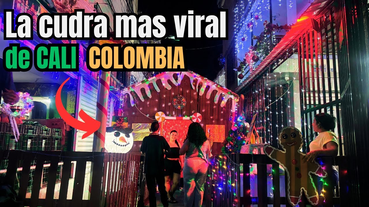 Así es la CALLE mas FAMOSA  de Cali 🇨🇴 / ¿ es PELIGROSA?