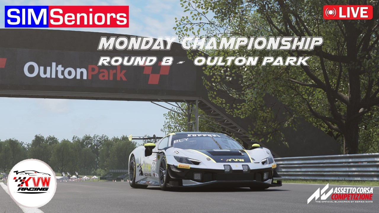 ACC | Sim Seniors | GT3 Monday Championship | R8 | Oulton Park