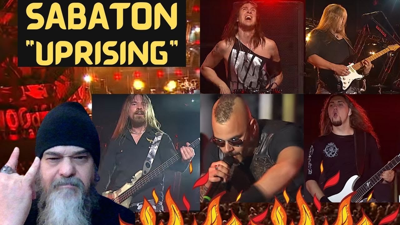THIS IS SOOO GOOD! - Metal Dude * Musician (REACTION) - SABATON - Uprising (OFFICIAL LIVE) & HISTORY