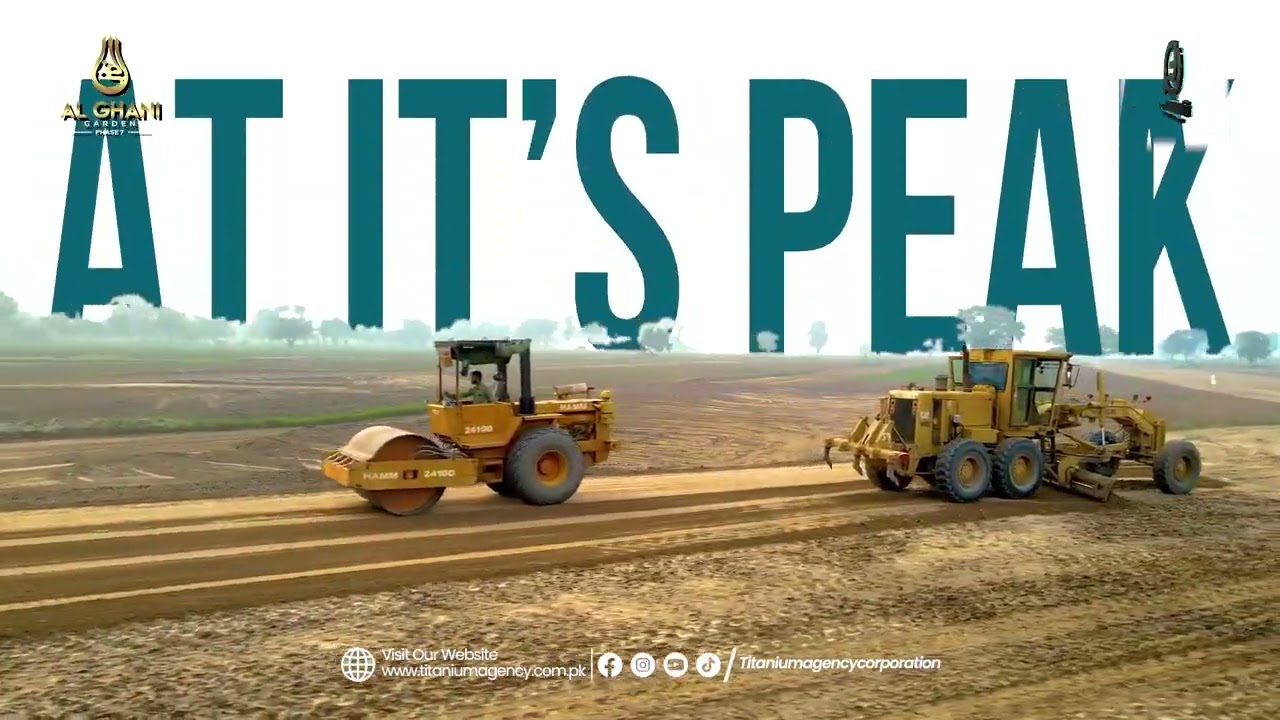 Progress at Al Ghani Garden Phase 7 | A Vision Coming to Life | Titanium Agency