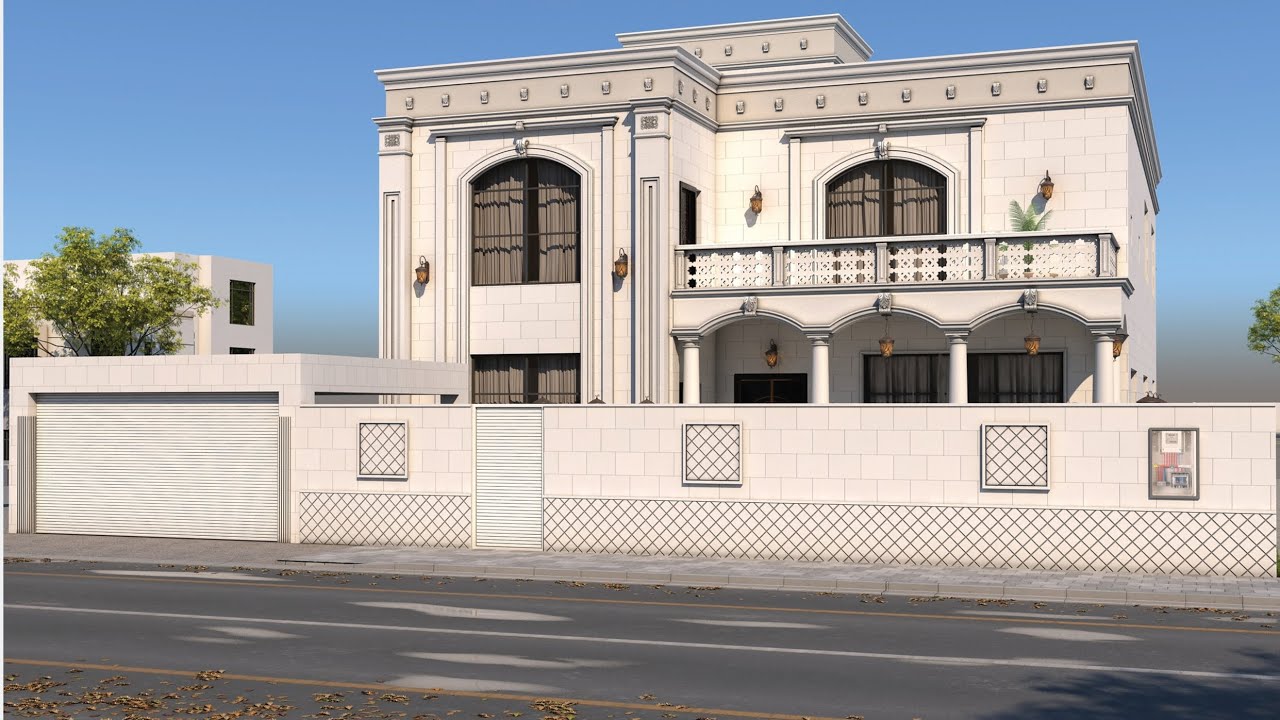 منزل من تصميمنا و إشرافنا بطراز معماري كلاسيكي