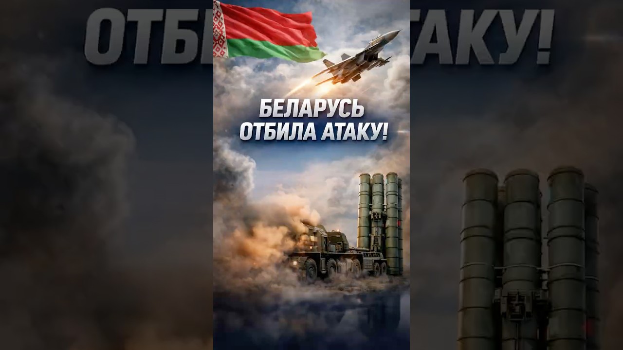БОЕВАЯ ТРЕВОГА В БЕЛАРУСИ: войска задействованы по целям в небе! #Минск #ПВО #Новости