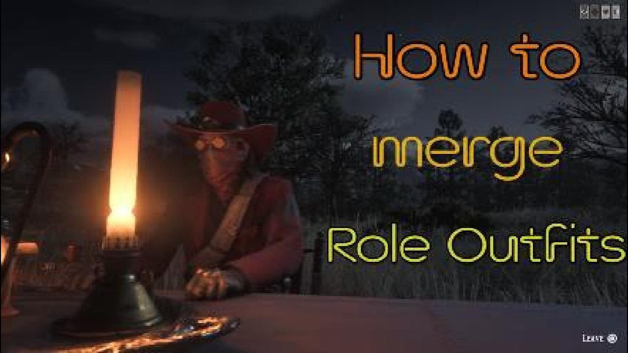 RDO - Outfit Merge Tutorial 2026 : How to merge roll outfits. Part 1 of 3