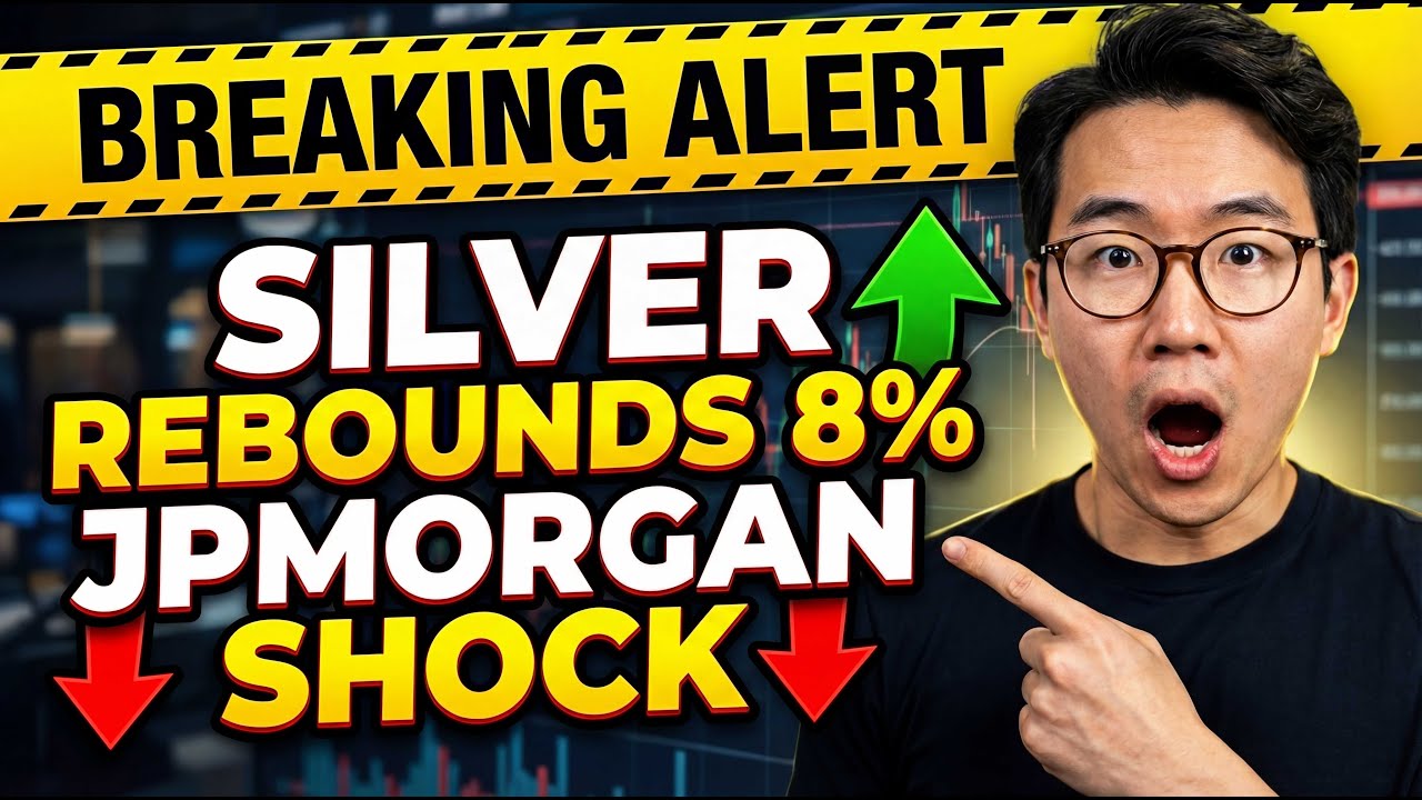 BREAKING ALERT: Silver Rebounds 8% After JPMorgan Shock