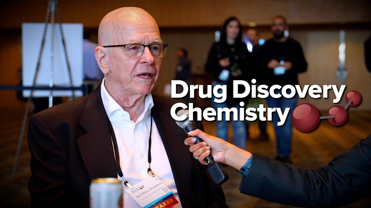 Professor Barry Sharpless at Drug Discovery Chemistry 2024