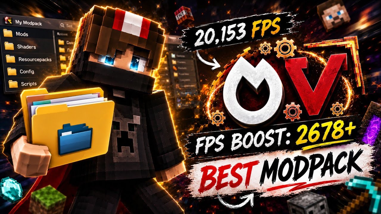Эти моды на увеличение FPS просто невероятны (более 1000 кадров в секунду) 🥶
