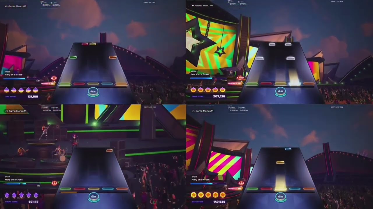 Fortnite Festival - Mary on a Cross by Ghost - Expert 100% All Instruments FC