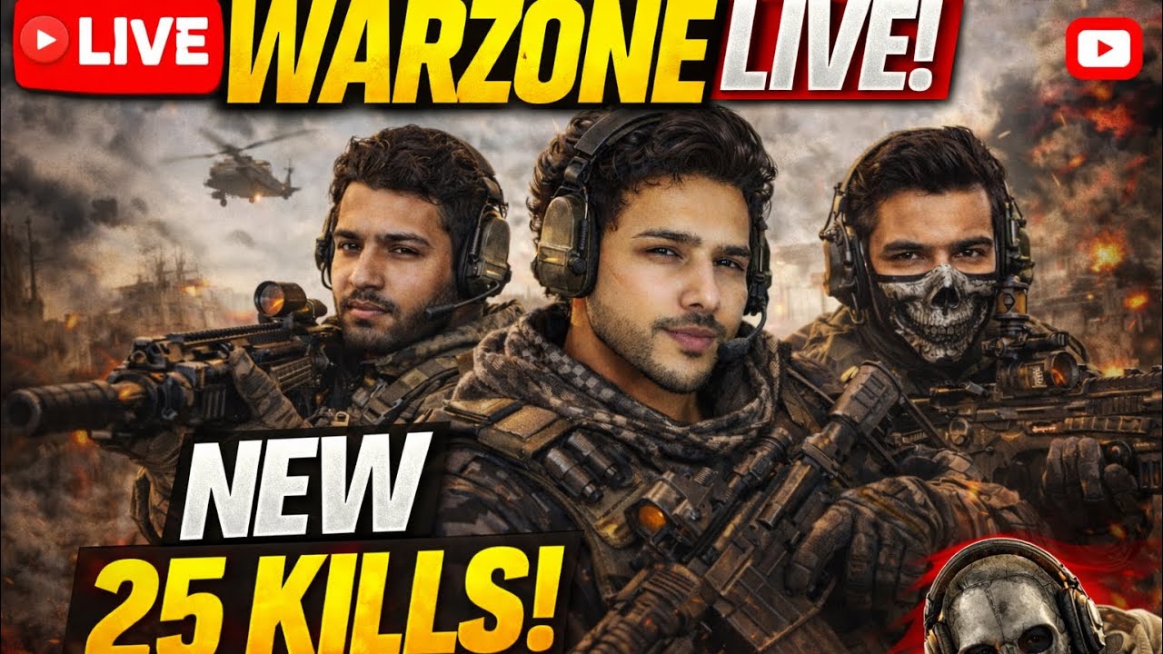 Call of duty Warzone  live|| ajj thoda fun krte hai ||  #callofduty  #daddygujjar #livegameplay