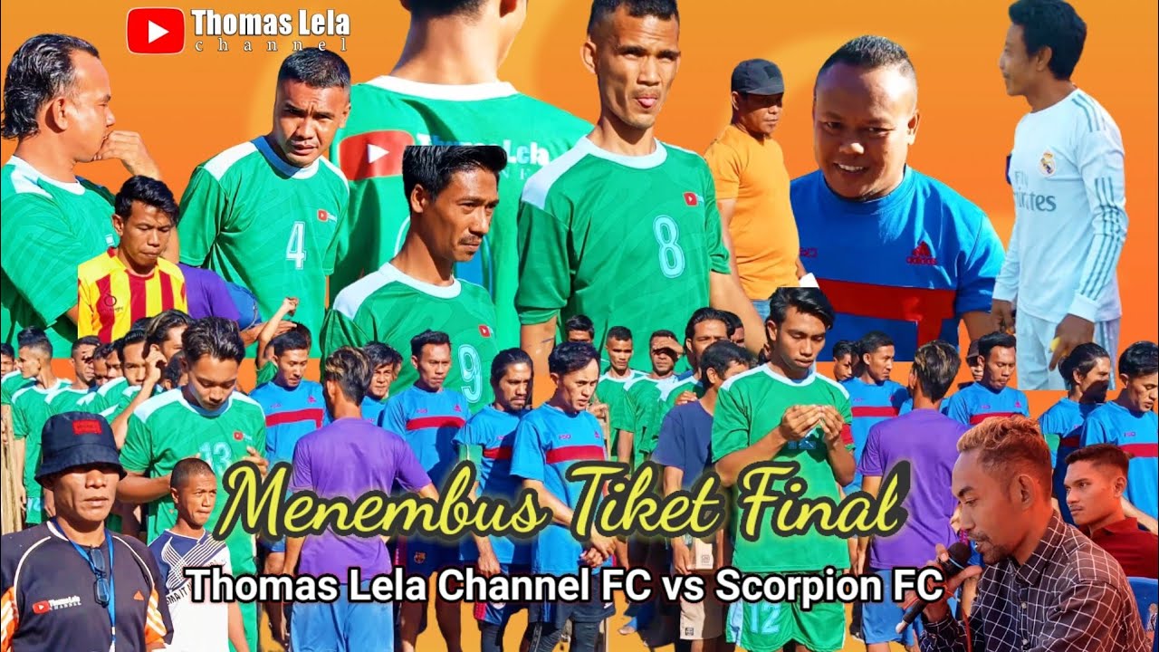 Thomas Lela Channel FC Menembus Tiket Final Menaklukan Scorpion Fc Di Laga Semi Final.