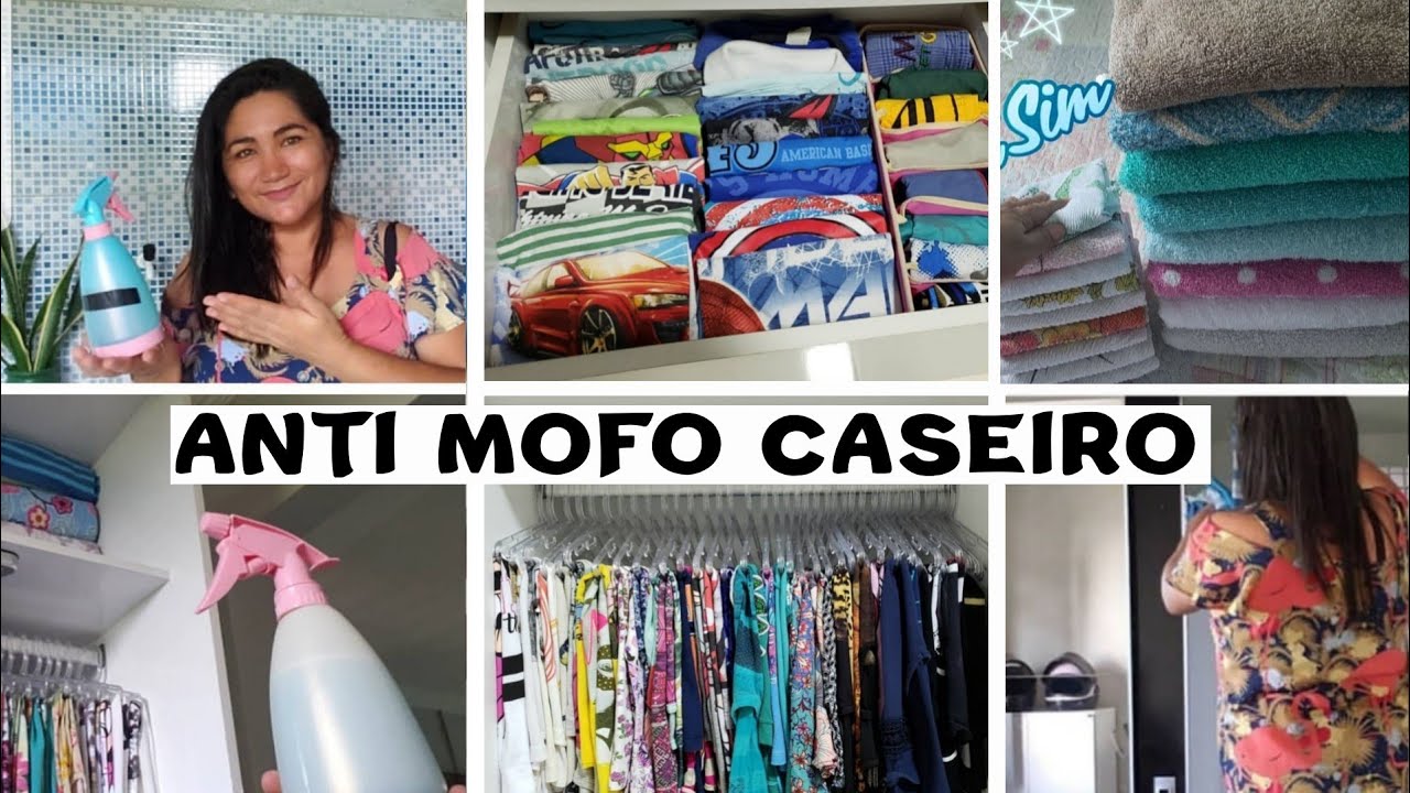 MISTURINHA ANTI MOFO PRO GUARDA ROUPA +ORGANIZAÇÃO  | por casa limpa