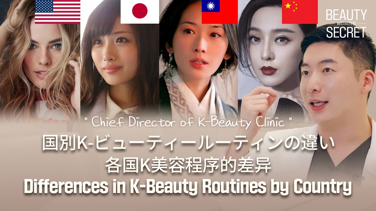 How K-Beauty Changes by Country | USA vs Japan vs China l Busan Dermatology Clinic