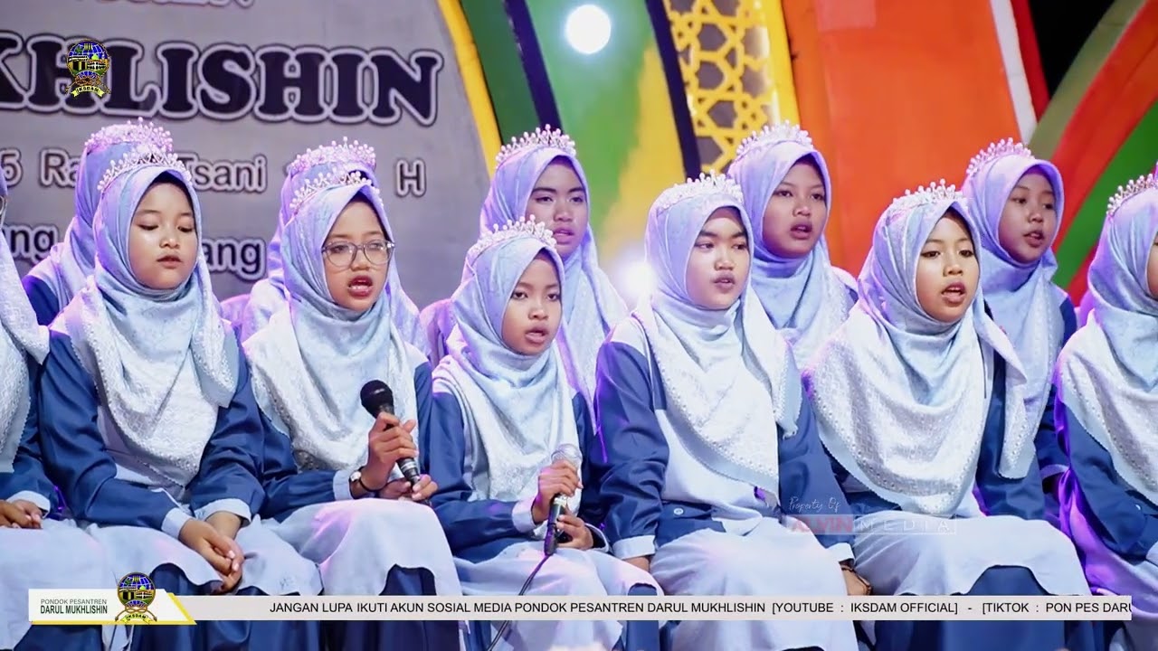 ANTA SYAMSUN X SILYA NABI || NASYID SANTRI PUTRI PP. DARUL MUKHLISHIN #nasyid #nasyidmerdu #sholawat