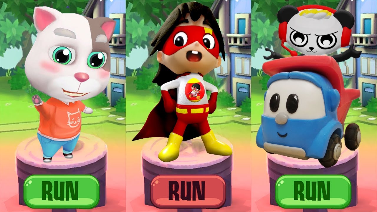 Tag with Little Red Titan vs Leo Road Adventure vs Pet Runner
