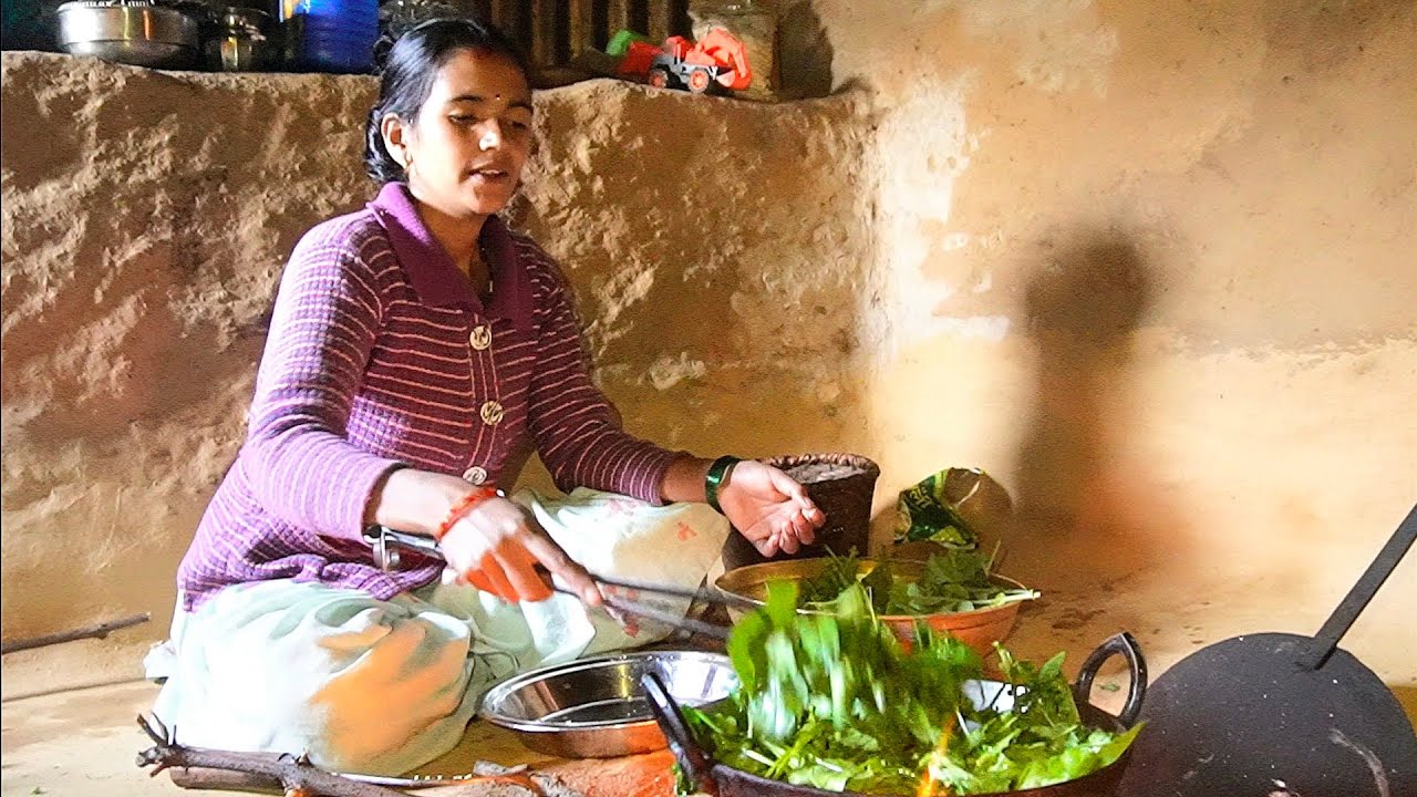 Farm To Open Fire || Rural Village Cooking In NEPAL||