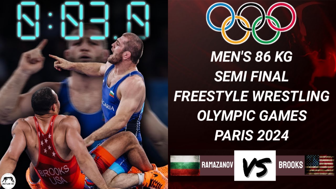 Ramazanov's Olympic Semifinal Masterclass SHOCKS Aaron Brooks!