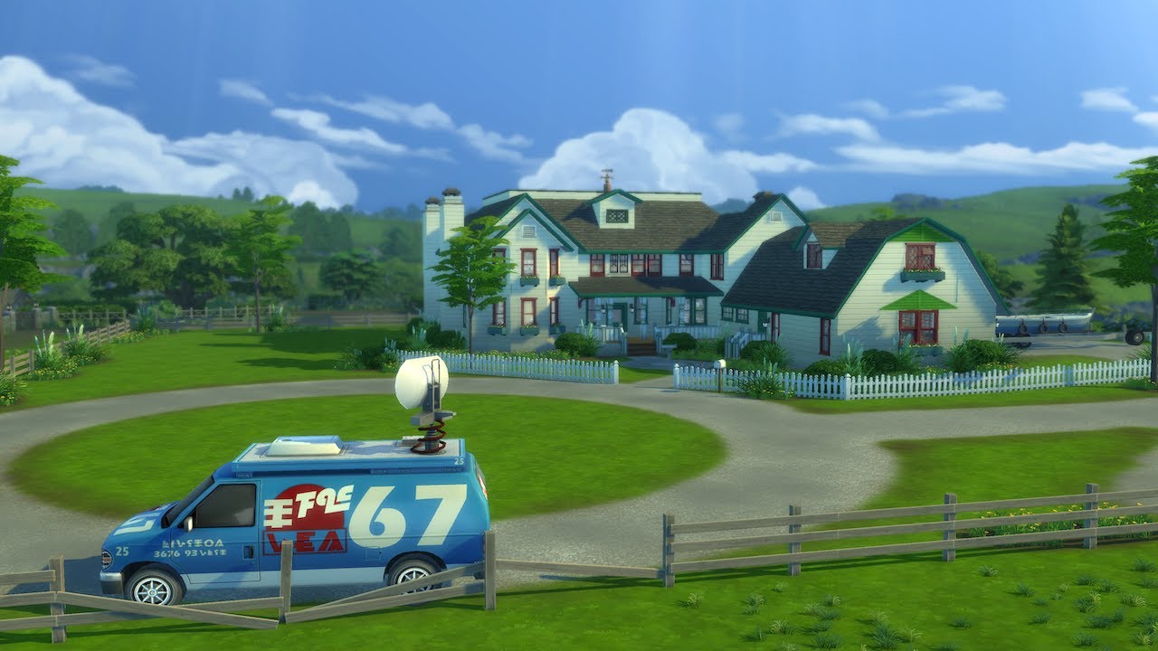 I BUILT THE SCREAM HOUSE IN THE SIMS 4// Stu Macher's House// 261 Turner Lane
