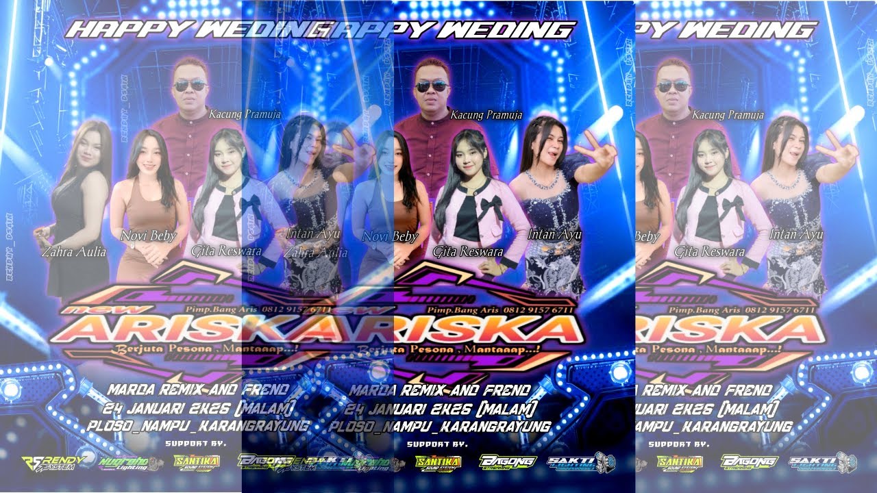 🔴#LIVE  ARISKA MUSIC - PLOSO. CENGKLIK  - SANTIKA AUDIO - SAKTI & NUGROHO LIGTHING - 24 JANUARI 2026