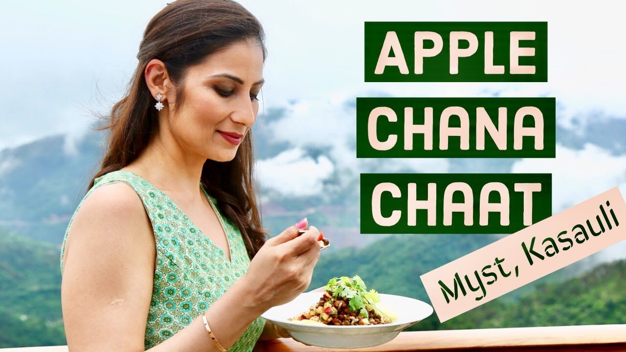 Chana Chaat Recipe with Famous Himachali Apples I Chef Meghna I Tata Housing's Myst @ Kasauli