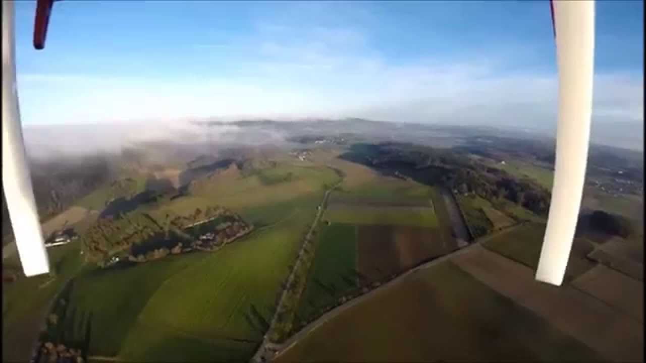 Rundflug mit dem DJI F450 über die Woken