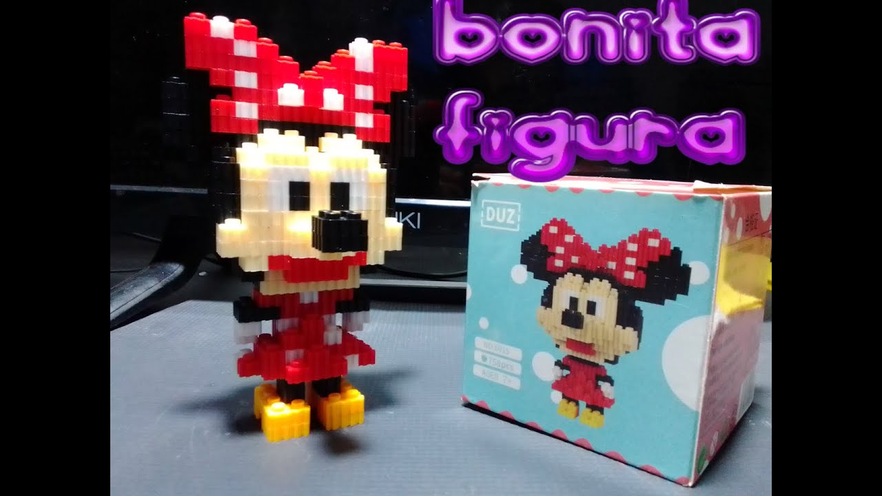 minie mouse tipo lego cuarta figura