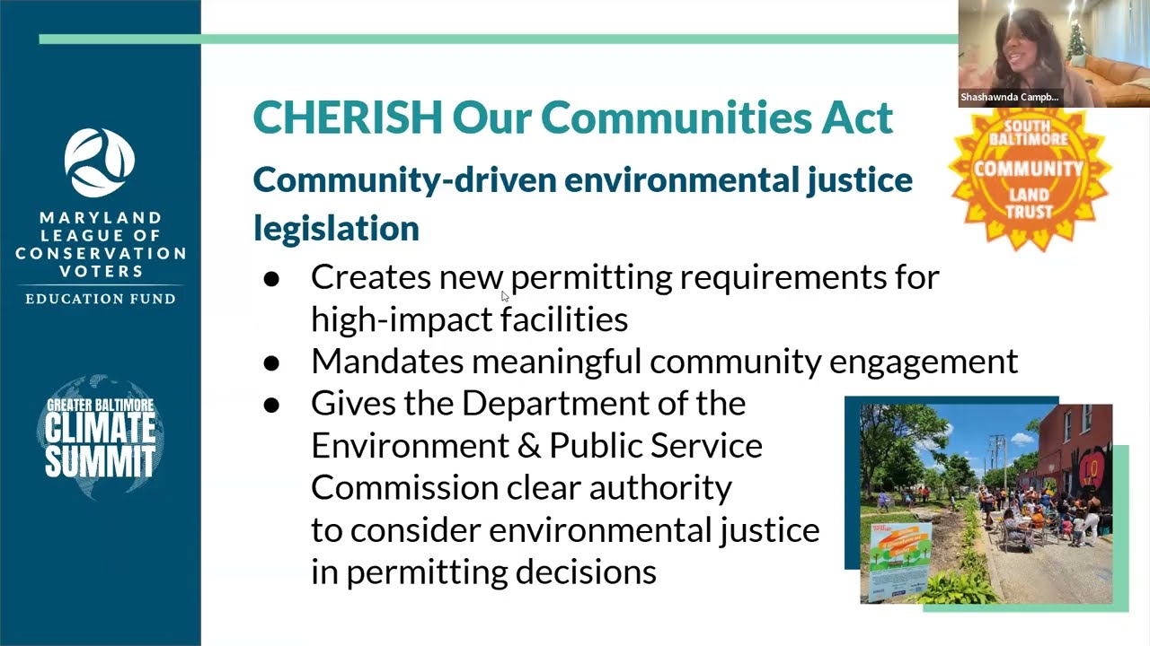 Building Greater Baltimore Momentum for Equitable Climate Solutions - January 2026