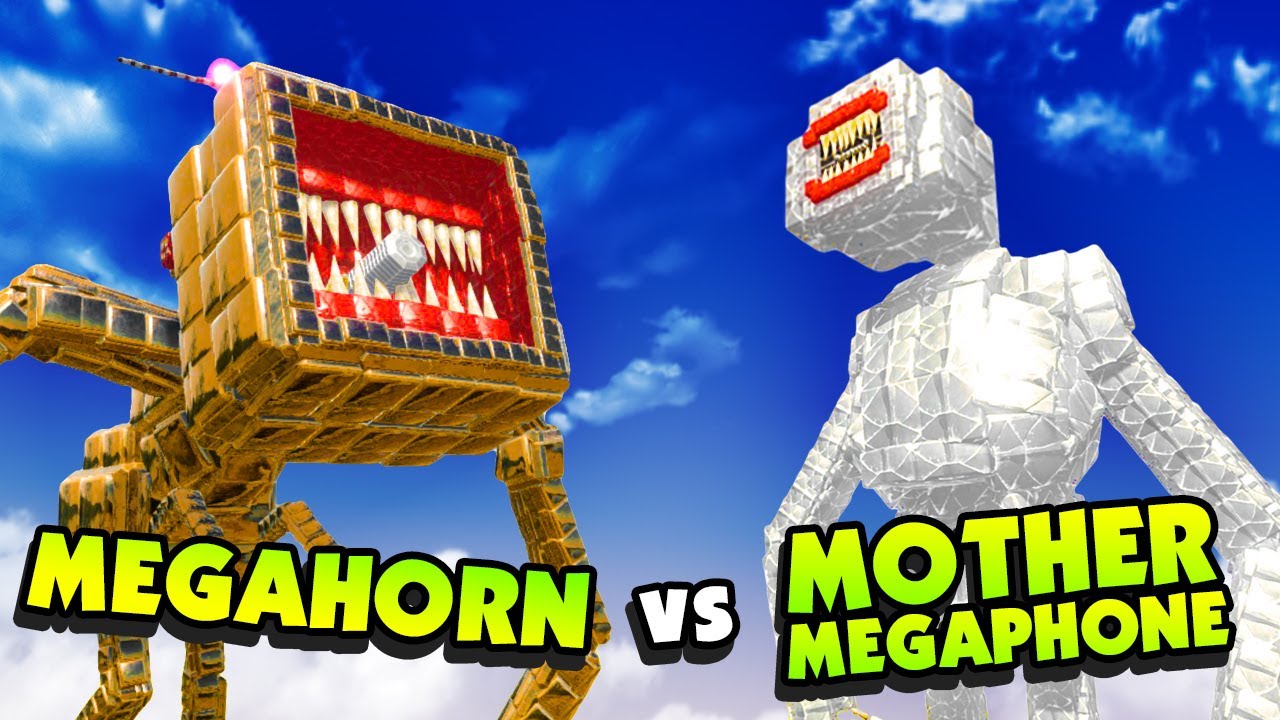 MEGAHORN and Mother Megaphone Can't be Stopped! - Animal Revolt Battle Simulator