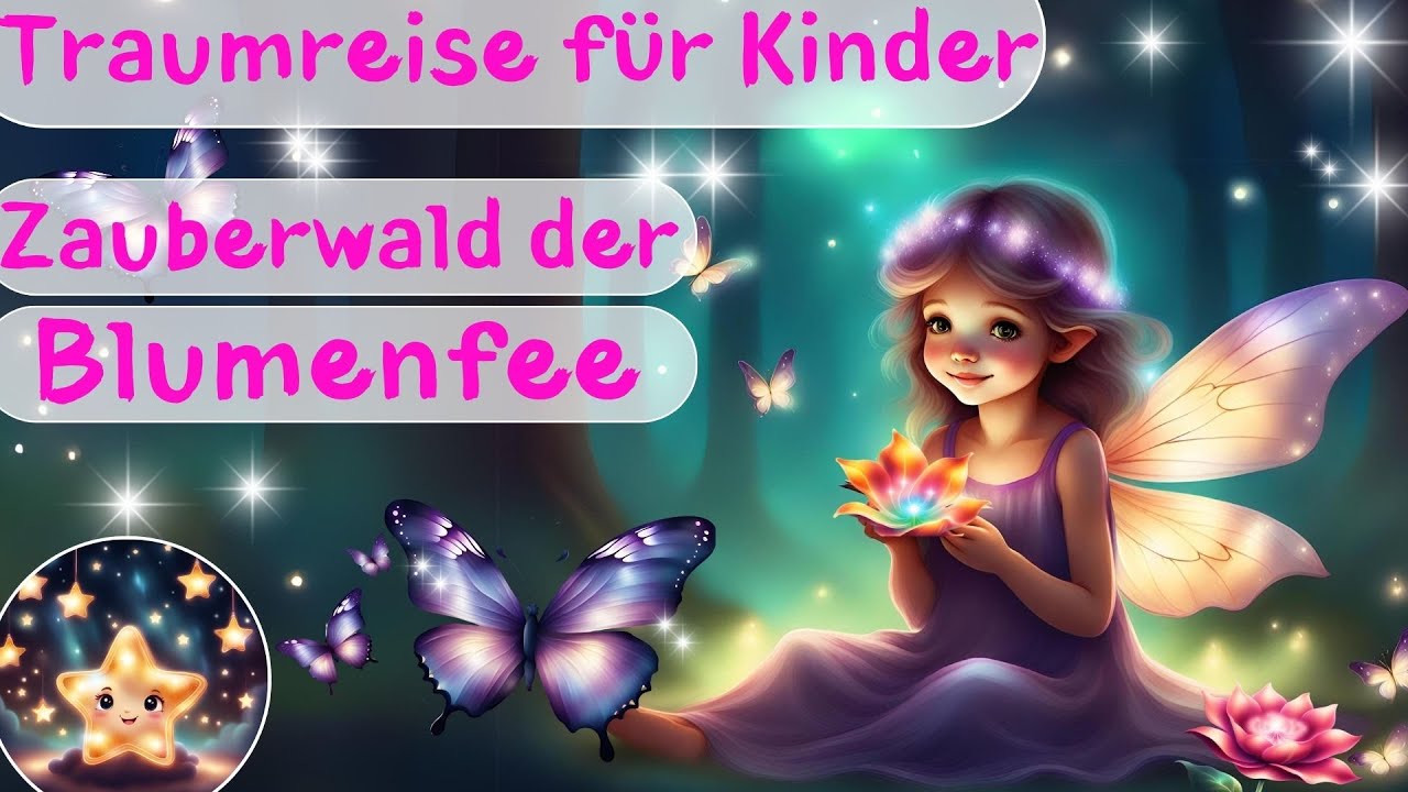 Traumreise für Kinder zum Einschlafen | Zauberwald der Blumenfee | Geführte Einschlaf-Meditation