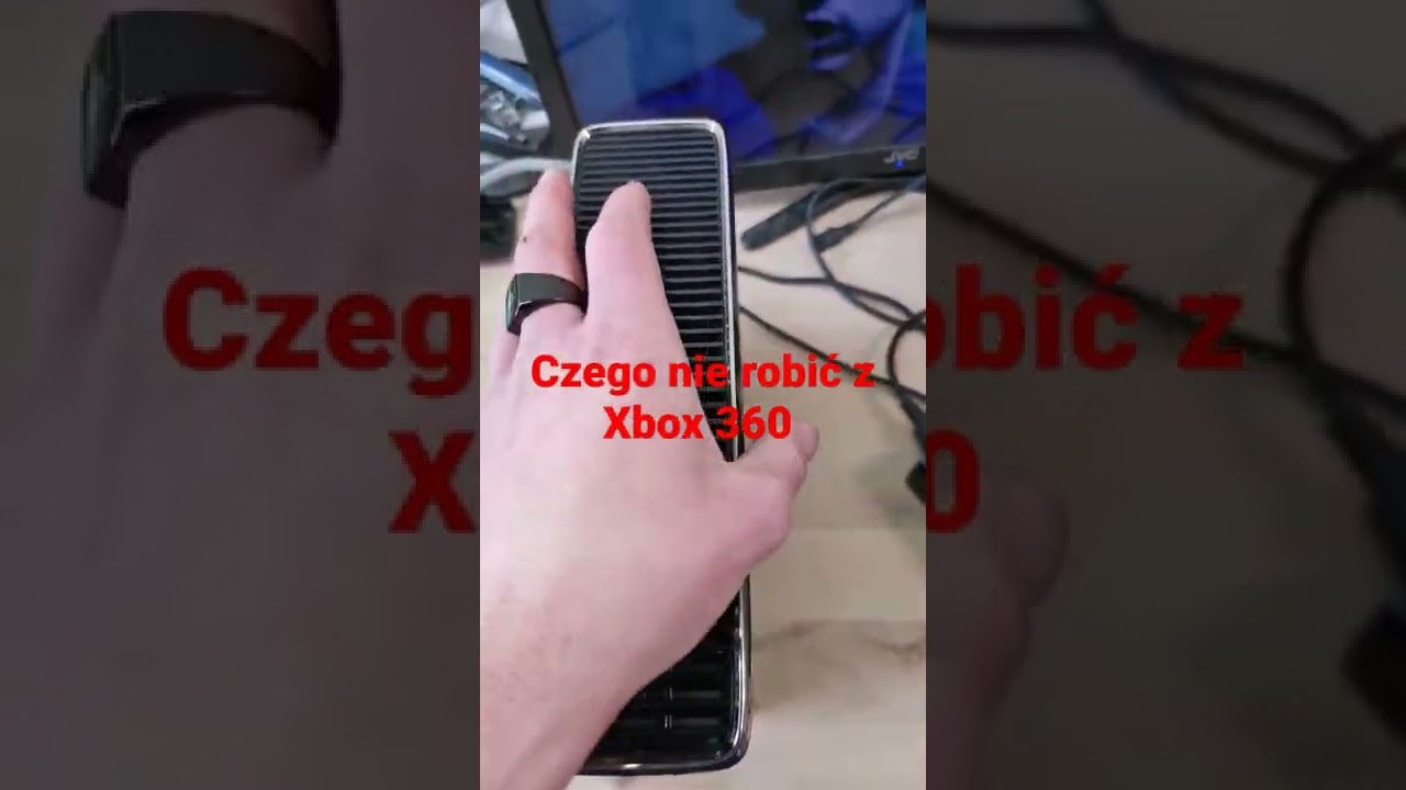 Jak Xbox 360 Slim rysuje płyty ! Nie r&oacute;b tego gdy grasz.! Xbox 360 Still Scratched Damaged Disc Game