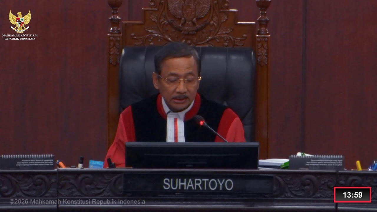 Sidang Perkara Nomor 203, 213/PUU-XXIII/2025. Rabu, 4 Maret 2026.