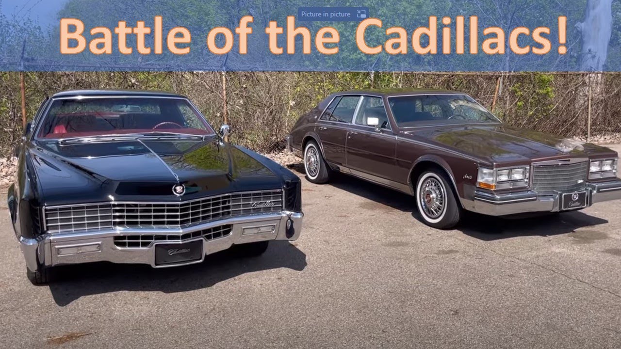 Классическая битва Cadillac!!! Сравнение Cadillac Eldorado 1967 года и Cadillac Seville 1984 года
