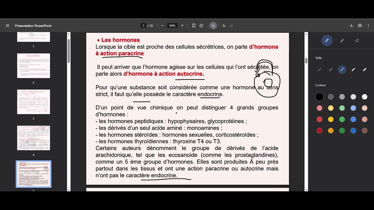 cour molécules informationnelles chapitre 1 partie 2