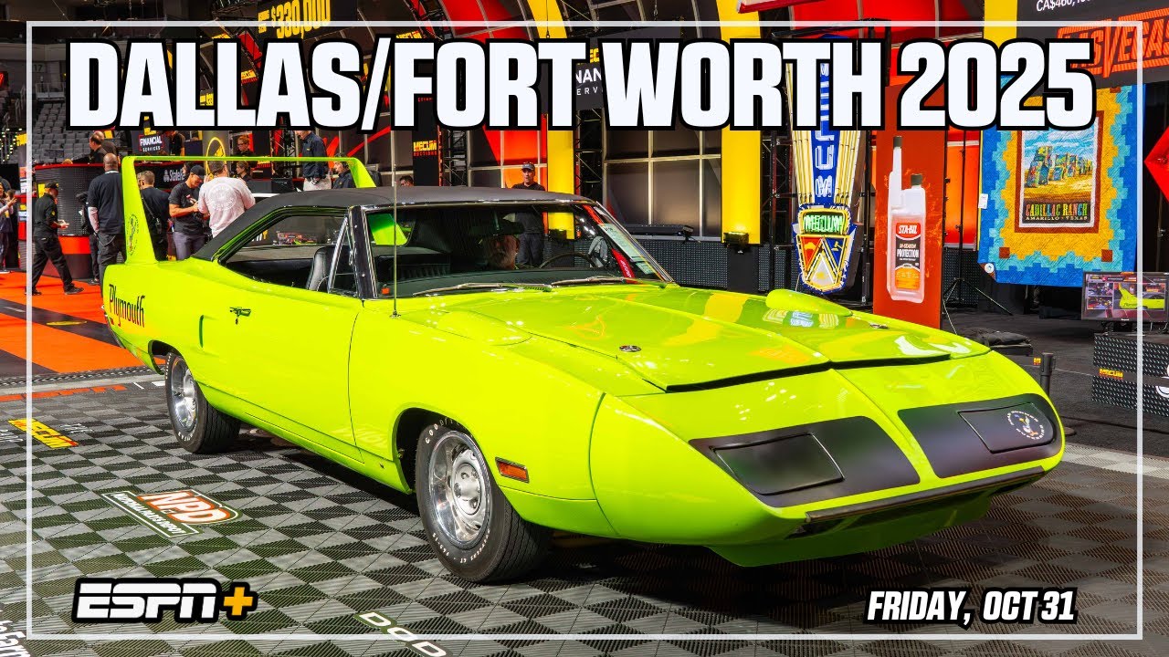 Mecum Dallas/Fort Worth 2025 Full Broadcast: Friday, Oct. 31