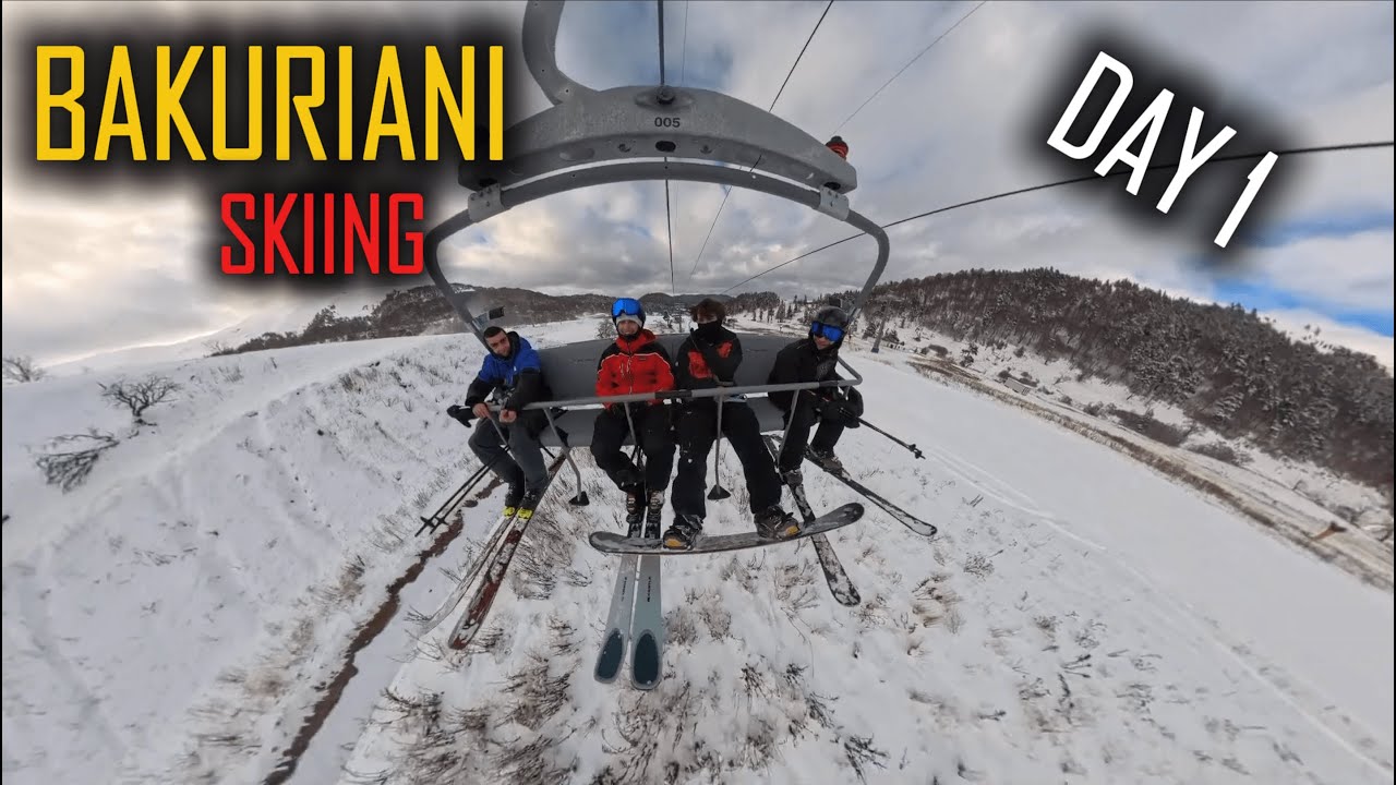BAKURIANI SKIING DAY 1 - გაიხსნა სეზონი ბაკურიანშიიი
